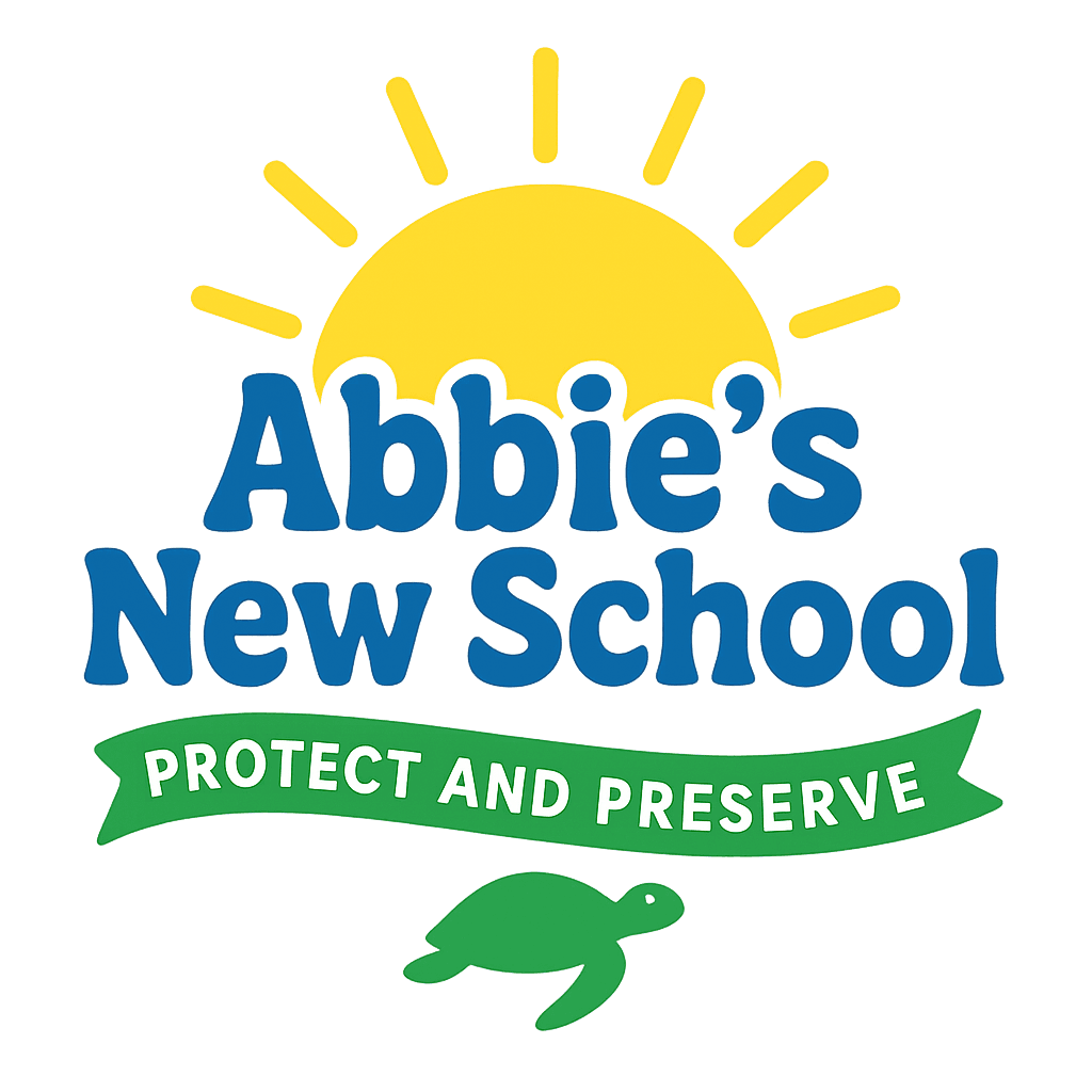 Abbie's New School Logo